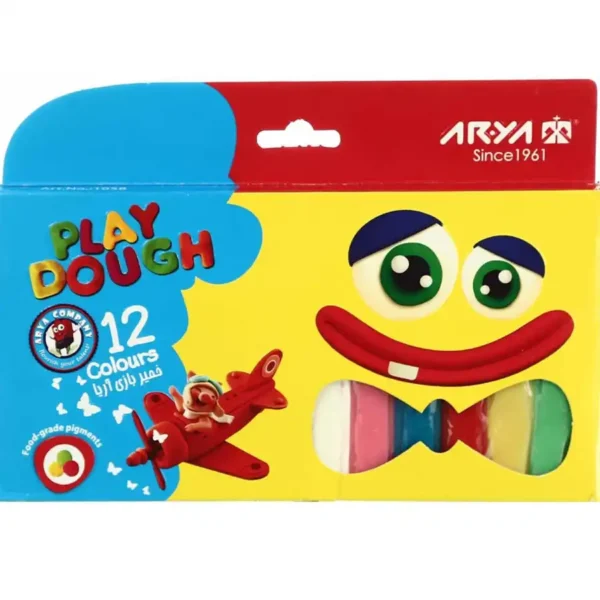Play dough 12 colors Aria model 1058