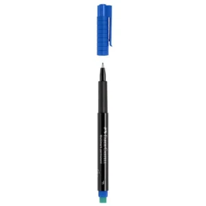 ماژیک پرمننت فابر کاستل مدل MULTIMARK ضخامت 0.6 میلی‌متر رنگ آبی