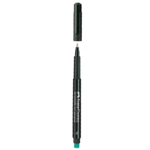 ماژیک پرمننت فابر کاستل مدل MULTIMARK ضخامت 0.6 میلی‌متر رنگ مشکی