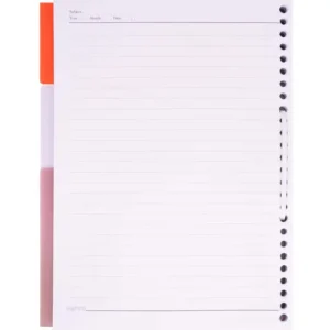 کاغذ کلاسور پاپکو مدل NB-606-SHFA  بسته 100 عددی