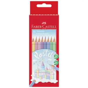 مدادرنگی 10 رنگ فابرکاستل مدل PASTEL