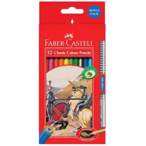 مدادرنگی 12 رنگ فابرکاستل مدل CLASSIC