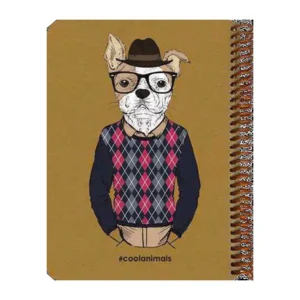 دفتر یادداشت 100 برگ دات نوت مدل COOL ANIMALS