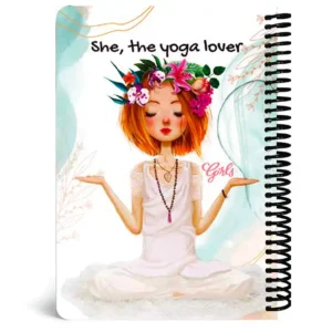 دفتر یادداشت 100 برگ دات مدل YOGA LOVER