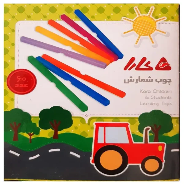 Kara's mental game, model of the counting line stick
