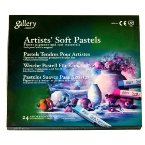 پاستل گچی 24 رنگ گالری مدل ARTIST