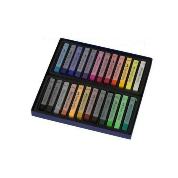 24 Faber-Castell chalk pastels, CREATIVE STUDIO model