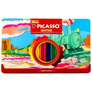 مداد رنگی 36 رنگ پیکاسو مدل PICASSO SUPERB WRITER