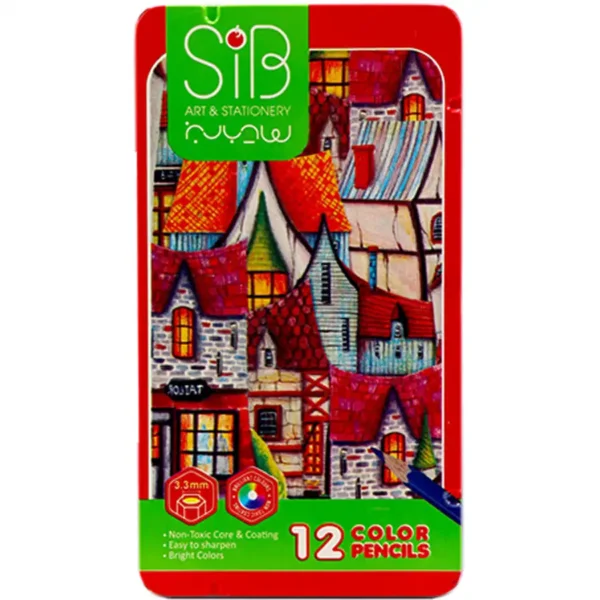 12 apple color pencils model 3420