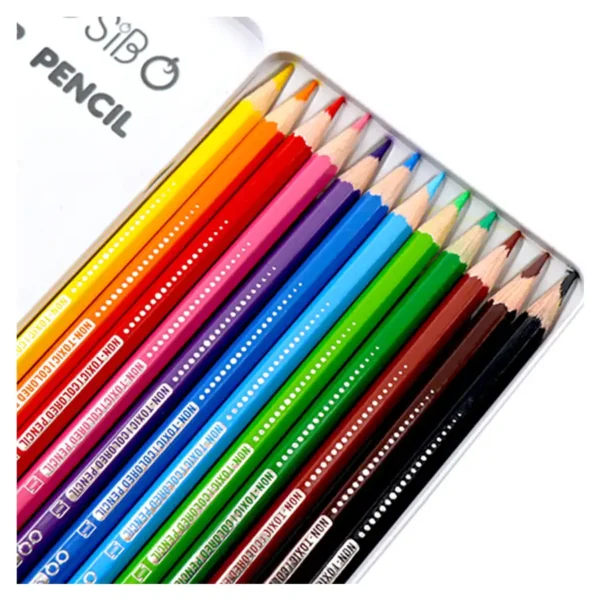12 apple color pencils model 3420