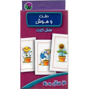 فلش کارت دقت و هوش اثر سوسن ژالی
