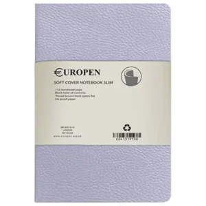 دفتر یادداشت 112 برگ یوروپن مدل SOFTCOVER SLIM