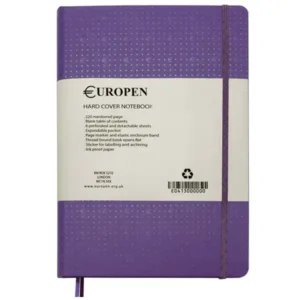 دفتر یادداشت 220 برگ یوروپن مدل Medium Hard Cover