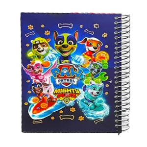 دفتر یادداشت فانتزی 100 برگ کینگ مدل PAW PATROL
