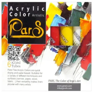 رنگ اکریلیک پارس مدل Artistic حجم 21ML