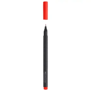 روان نویس دریاچه شمعدانی کمرنگ 0.4 فابر کاستل مدل GRIP FINEPEN