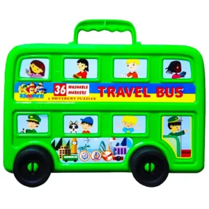 ماژیک رنگ آمیزی 36 رنگ اسکول فنس مدل TRAVEL BUS