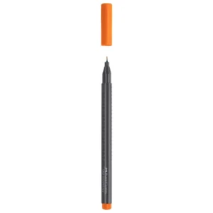 روان نویس نارنجی کادمیوم تیره 0.4 فابر کاستل مدل GRIP FINEPEN