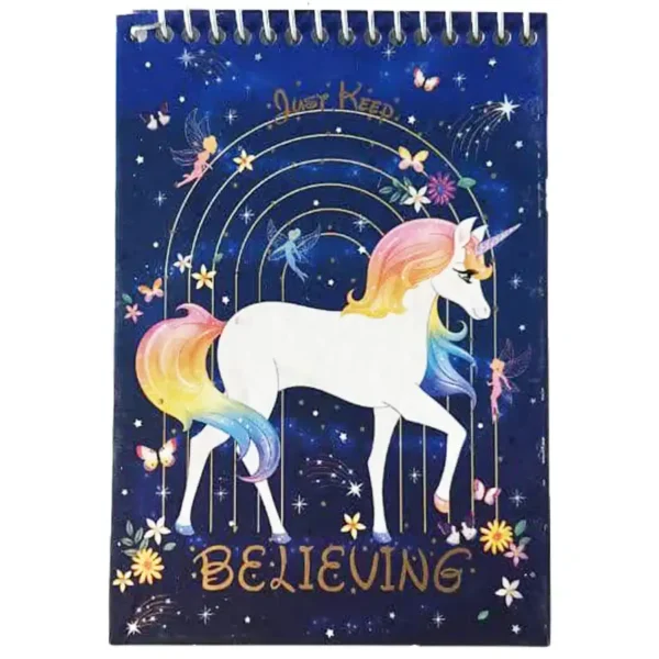 King 100 sheet notebook, model 3514