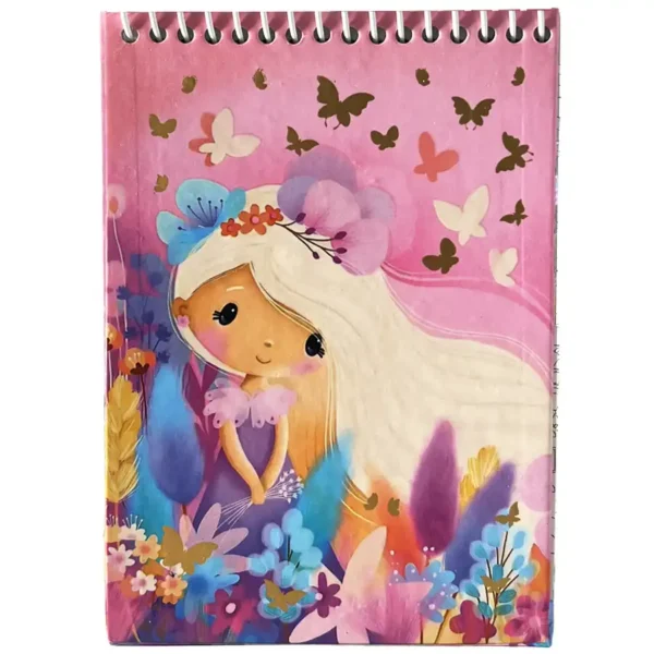 King 100 sheet notebook, model 3514