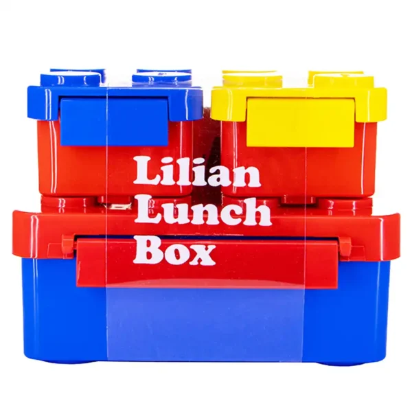 Lilian 3-piece children's food dish, puzzle model