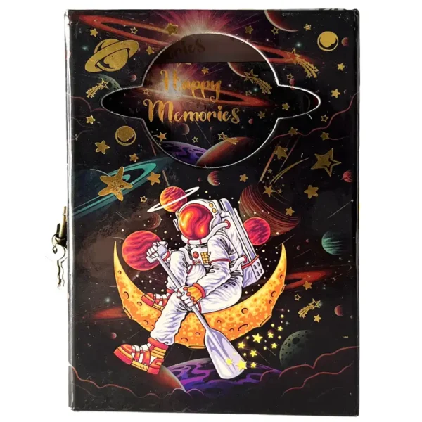 60-page Ging diary with lock