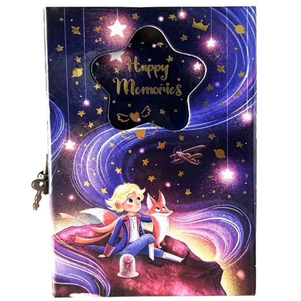 60-page Ging diary with lock