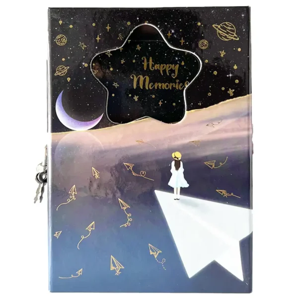 60-page Ging diary with lock