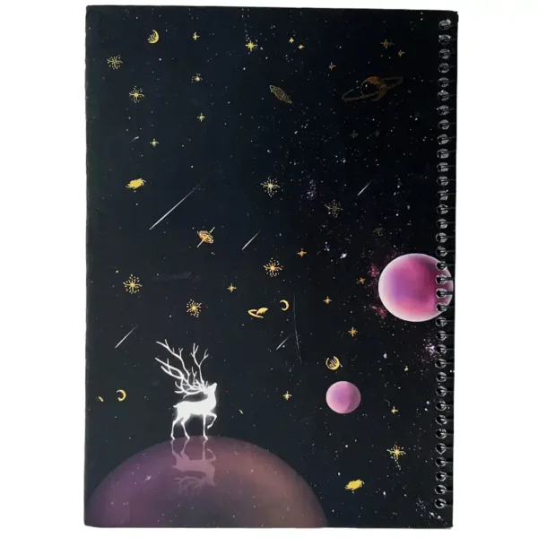 King 100 sheet lined notebook, model 3511