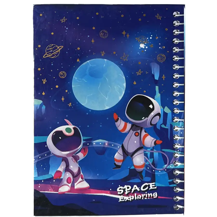 King 100 sheet notebook, model 3515
