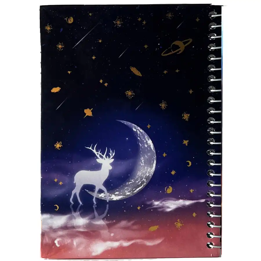 King 100 sheet notebook, model 3515