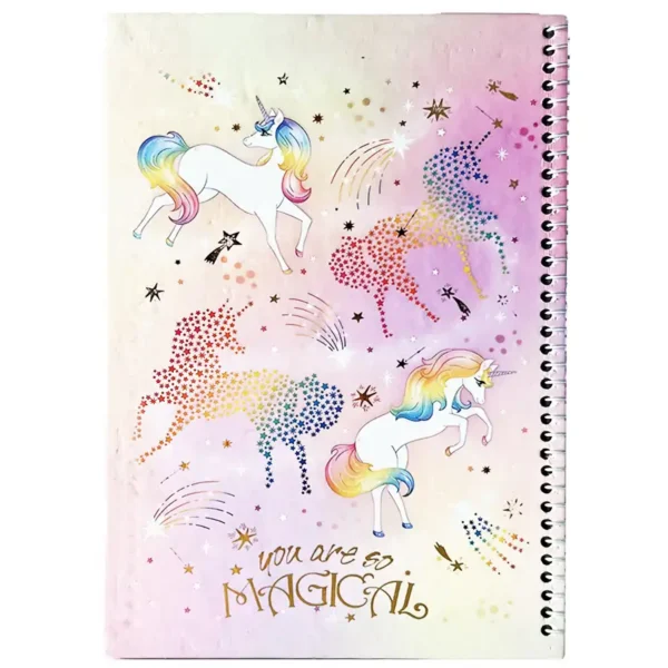 King 100 sheet lined notebook, model 3511