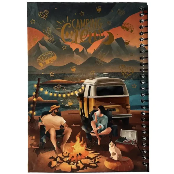 Notebook 100 sheets King model 3512