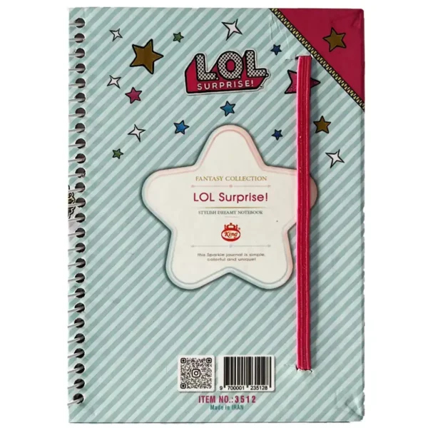Notebook 100 sheets King model 3512