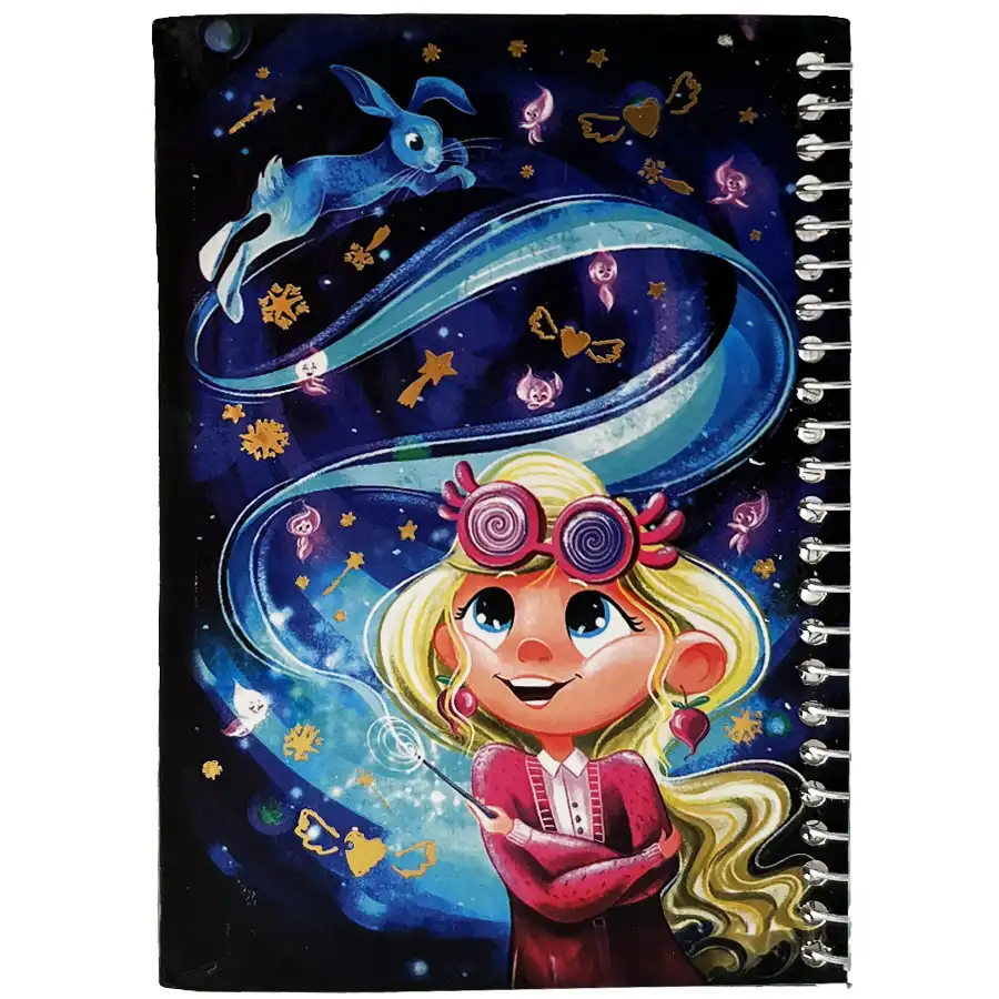 King 100 sheet notebook, model 3515