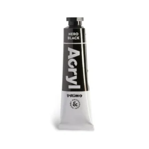 رنگ اکریلیک پریمو مدل PRIMO ACRYL رنگ BLACK کد 30 حجم  18ML