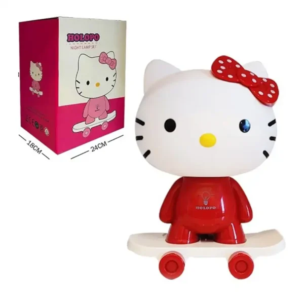 Kid's night light designed by Kitty Hulopo the skater