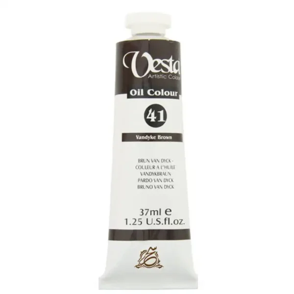 Vesta oil paint, Vandyke color, code 41, volume 37ML