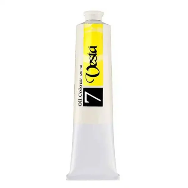 Vesta Cadmium Lemon Hue oil color, code 7, volume 120ML