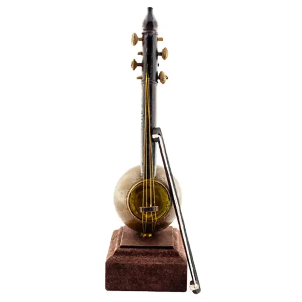 Wooden fiddle instrument