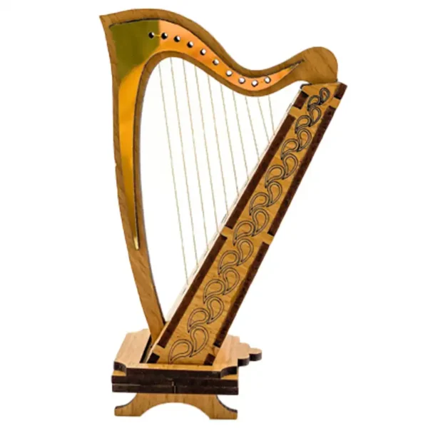 Harp model wooden instrument