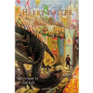 کتاب هری پاتر مصور Harry Potter and the goblet of fire book 4 اثر J.K.Rowling