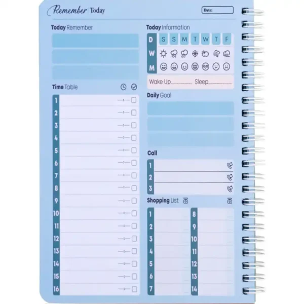 Office planner, daily planning, puzzle model, remember