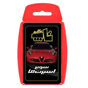 بازی آموزشی تاپ کارت مدل سوپر اسپرت ها
