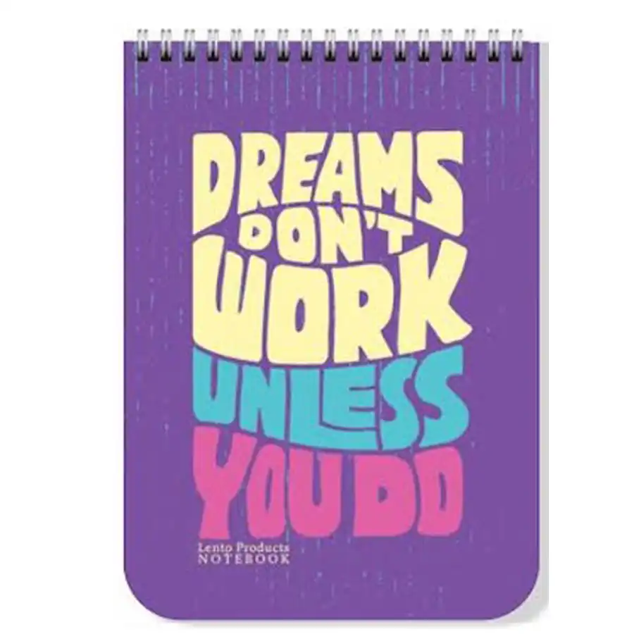 Notebook of 80 sheets of Lento, pastel model
