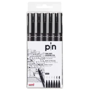 راپید یونی بال مدل fineliner مجموعه 6 عددی