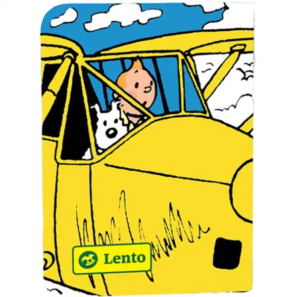 Notebook of 80 pages Lento model Tin Tin