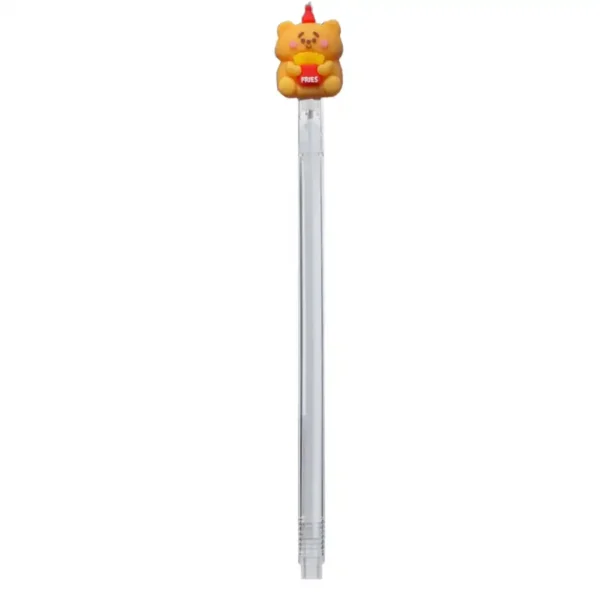 Fancy automatic eraser model with fast food design