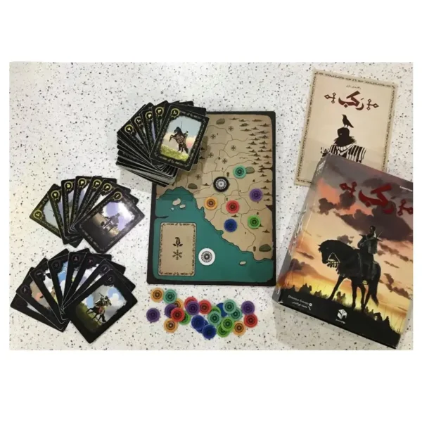 Intellectual tabletop game of racing model