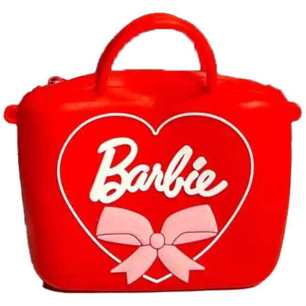 Silicone fantasy bag with Barbie design